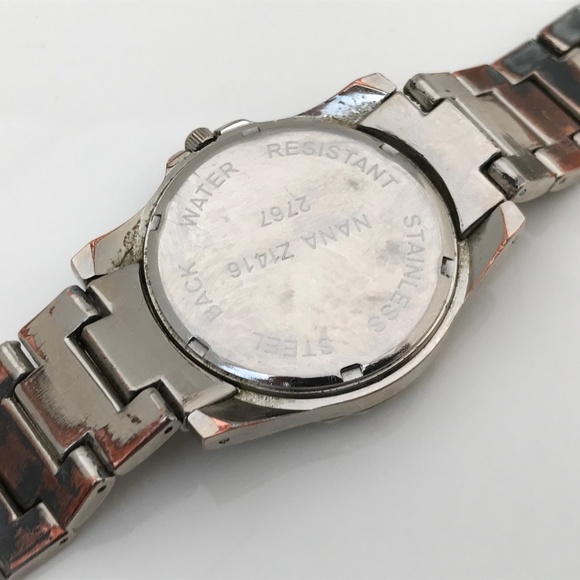 Mens Watch Jeweled "Bling" Water Resistant Analog - Picture 3 of 8